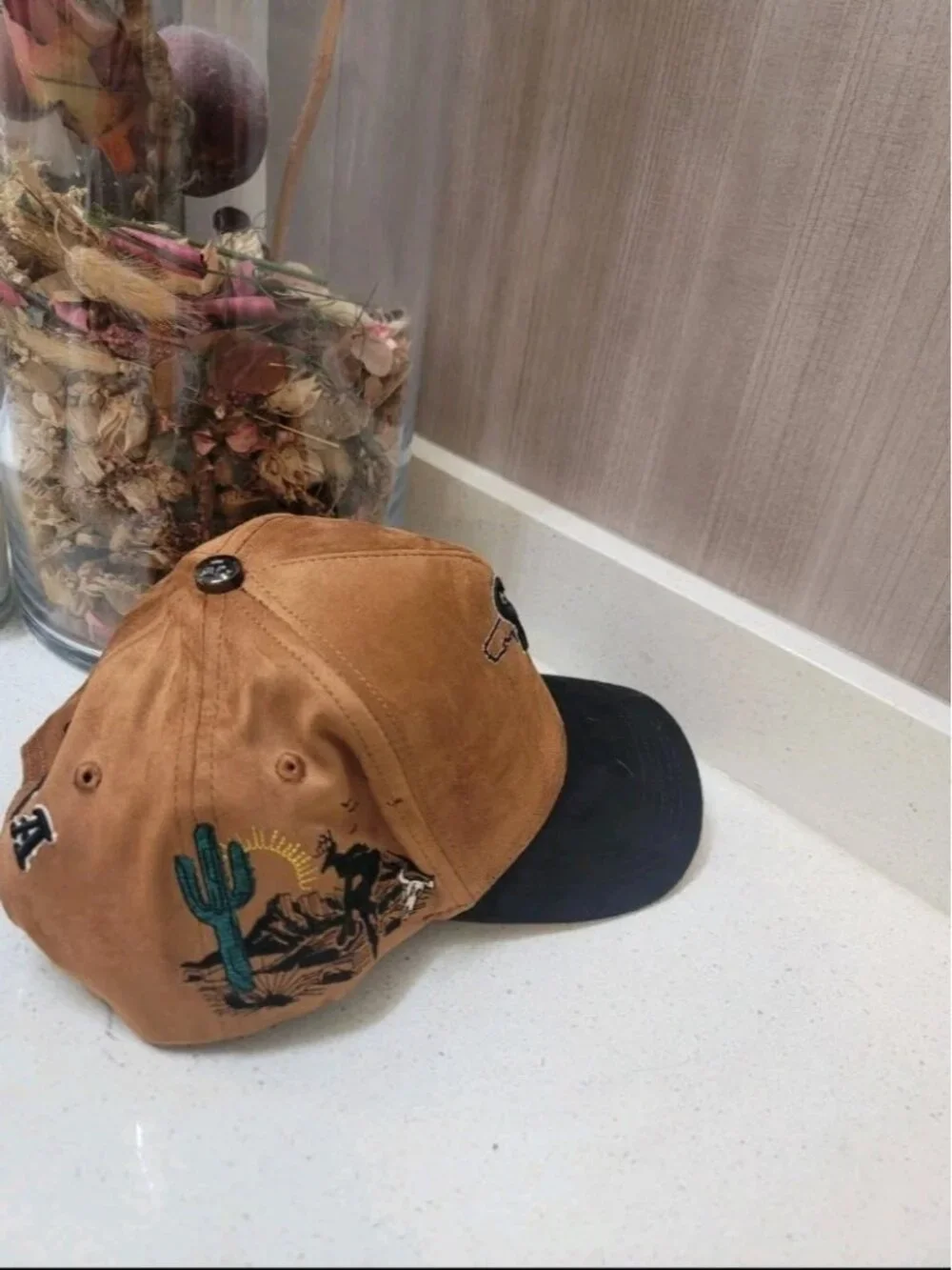 Sonora Mexico Snapback Hat Embroidered Cap Silk Head New Brown/Black
